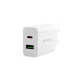 МЗП Proove Rapid 20W (Type-C + USB) (white)